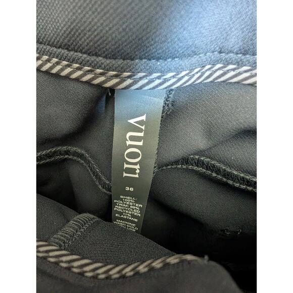 Vuori Pants Mens 36 Gray Meta Twill Athletic Apparel Slim Fit Stretch Flat Front - Picture 3 of 3